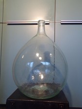 ANCIEN BONBONNE VERRE-soufflé