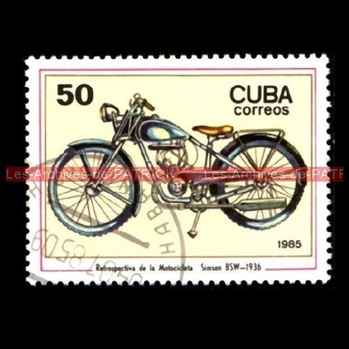 Simson bsw 1936 moto timbre - 1936,