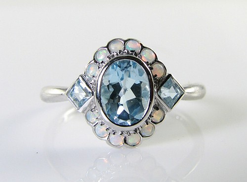 Bague art déco - déco, carats