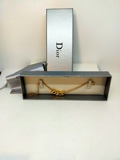 superbe  bracelet dior métal
