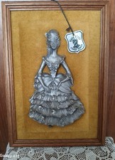 Ancien Cadre bas relief Deco