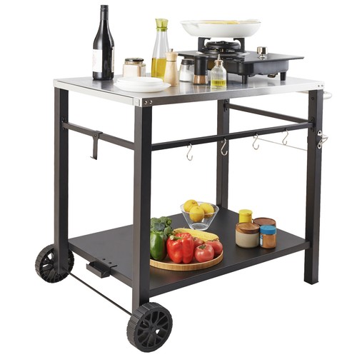 Desserte plancha chariot - desserte,