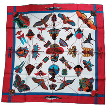 Hermes scarf - Soies Volantes - Loïc Dubigeon - Vintage - BNIB