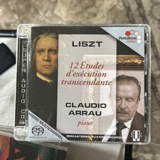 Liszt 12 Etudes D'Execution Transcendante Claudio Arrau SACD PentaTone CD
