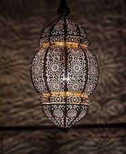 Plafonnier suspendu marocain fait main turc moderne design vintage 16"