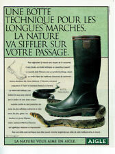 1998 Advertising 820 Advertising Rubber Course Boot Eagle La Nature