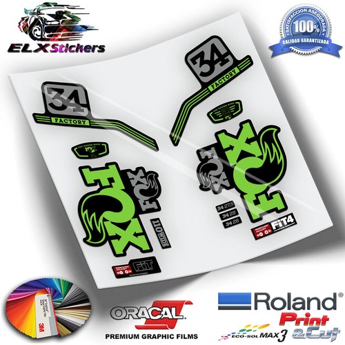 Autocollants fourche fox - autocollants,
