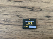 Olympus XD-picture card 32MB , fonctionnel .