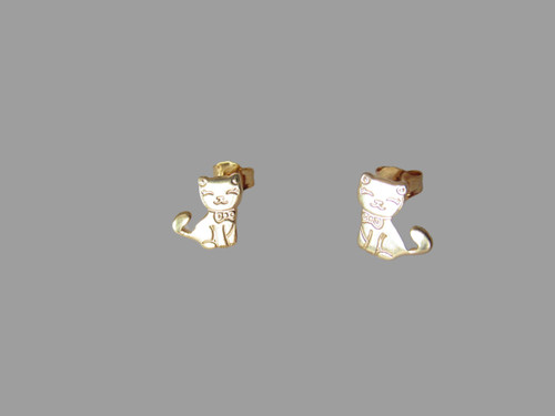 Boucles oreilles chat - boucles, d'oreilles
