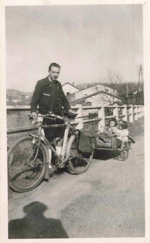 Old photograph young man - photograph,