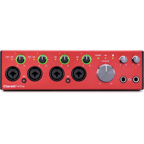 Focusrite clarett 4pre - focusrite, clarett+