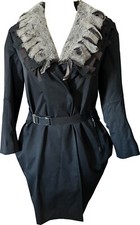 Splendide manteau noir avec