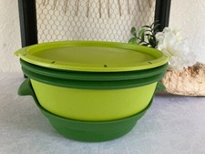 625⚜️ Micro Vap' Cuiseur Vapeur Micro-Onde Tupperware Vert