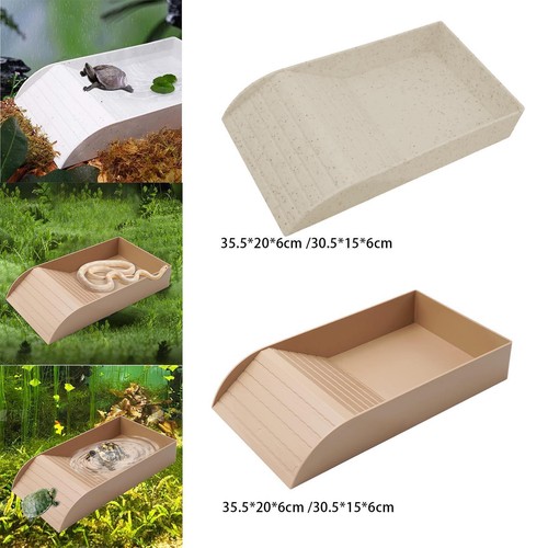 Bain tortue avec rampe - bain, rampe,