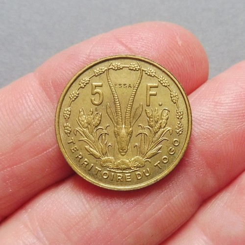 Togo francs bronze alu - togo, 5