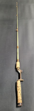 ST. CROIX 1 PC 5' 6" BAIT CASTING ROD, 4 Guides, Cork Split Grip, Very Good Cond