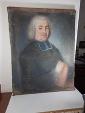 Ancien Grand Tableau Pastel