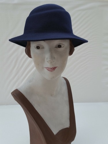 Chapeau neuf feutre - neuf, bleu