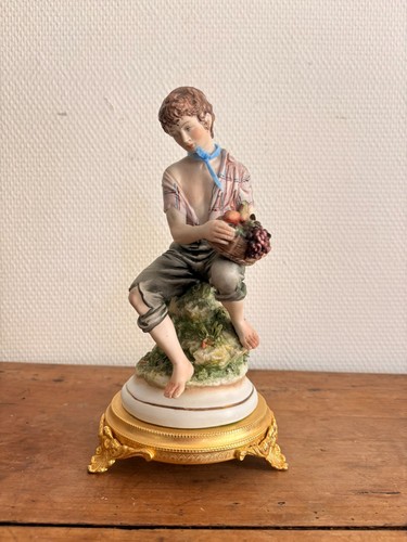 Sculpture statuette porcelaine - sculpture,