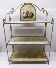 -ETAGERE METAL PEINT XXe à