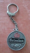 Vintage Heineken Beer Keychain
