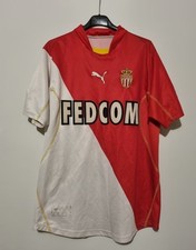 vintage football shirt AS MONACO jersey Puma 2002-2003 football jersey shirt M