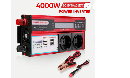 Onduleur 4000w 12v 220v led - onduleur,