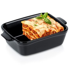 Plat à four céramique noir