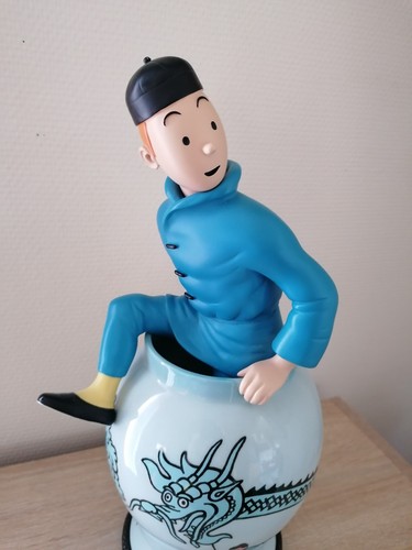 Tintin sort potiche - sort, de