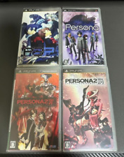 Persona 1 & 2 Innocent Sin Eternal Punition & 3 Portable Set sony Psp JP