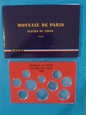 COFFRET  BU  VIDE  FRANCS