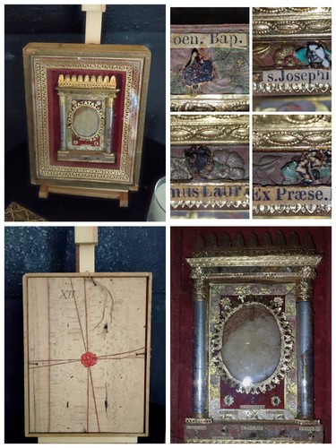 Rare reliquaire forme de - rare, en