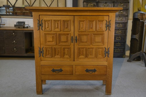 Armoire portes tiroirs - armoire, en
