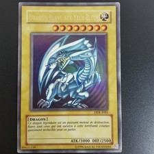 Yu-Gi-Oh! White Dragon with Blue Eyes DDK-F001 - Ultra Rare - French - 1996...