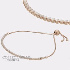 Authentic Pandora Silver ROSE™ Sparkling Strand 9.8" Bracelet 580524CZ-2