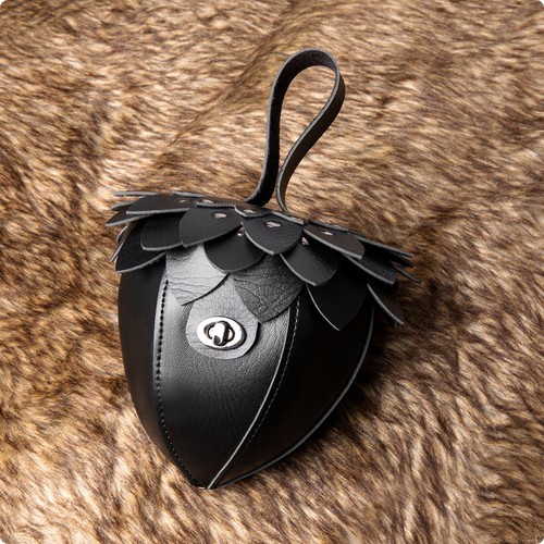 Pochette monnaie cuir pu - en,