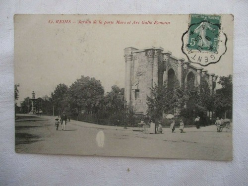 Old postcard marne - 51, reims