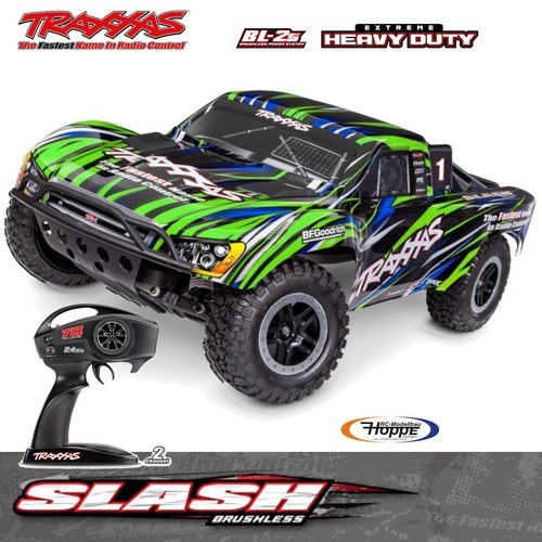 Traxxas trx58334 grn slash - trx58334-4-grn,
