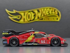 2025 Hot Wheels Premium Circuit Legends Ferrari 499P Hypercar Car Culture