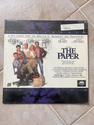 Laserdisc the paper - the,