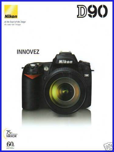 Nikon brochure pub - pub., d90