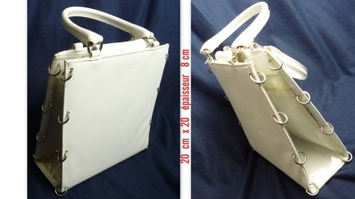 Sac paco rabanne blanc - sac,
