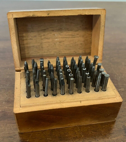 Antique wooden toolbox stem - antique,