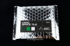 Invader - Camo Space Tile - Vert & Noir / Space Invader