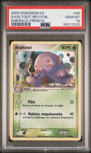 Carte pokémon avaltout 106 - carte,