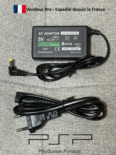Adaptateur secteur sony psp - adaptateur,