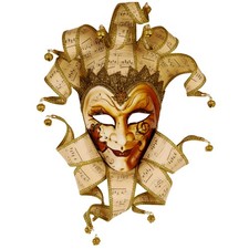 Joker Avec Masque De Mascarade