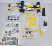 Renault RE 20 Turbo Tamiya 1/12 Body Parts & Manual NO BOX