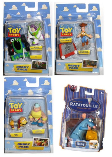 Lot pixar mini figurines toy - lot,
