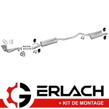 Echappement silencieux pour